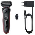 Braun Shaver 5, 51-R1000s Wet&Dry red