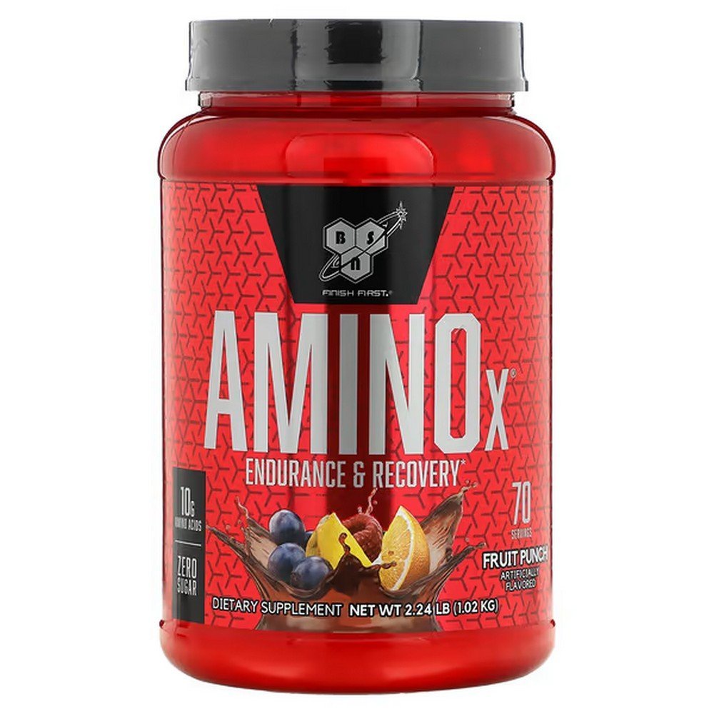 BSN, AminoX, Endurance and Recovery, Fruit Punch, 1.02 kg (2.24 lb.),BSN, AminoX, Ausdauer und Regeneration, Fruchtpunsch, 1,02 kg (2,24 lb.)
