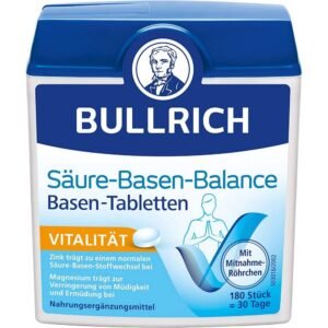 BULLRICH acid base balance tablets, 180 pcs