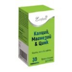 Calcium magnesium and zinc, 30, Калций магнезий и цинк