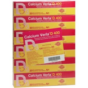 Calcium Verla D400 Effervescent 120 pcs.,Calcium Verla D400 Brause 120 Stk.