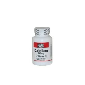 Calcium + Vitamin D 600 mg, 60, Калций + Витамин D 600 мг
