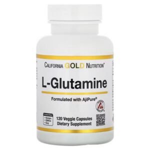 California Gold Nutrition, L-Glutamine, L-Glutamine, AjiPure, 500 mg, 120 Vegetable Capsules,California Gold Nutrition, L-Glutamine, L-Glutamin, AjiPure, 500 mg, 120 pflanzliche Kapseln