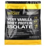 California Gold Nutrition, Very Vanilla Whey Protein Isolate, 2.27 kg (5 lbs.),California Gold Nutrition, Very Vanilla Whey Protein Isolate, Molkenproteinisolat mit intensivem Vanillegeschmack, 2,27 kg (5 lbs.)