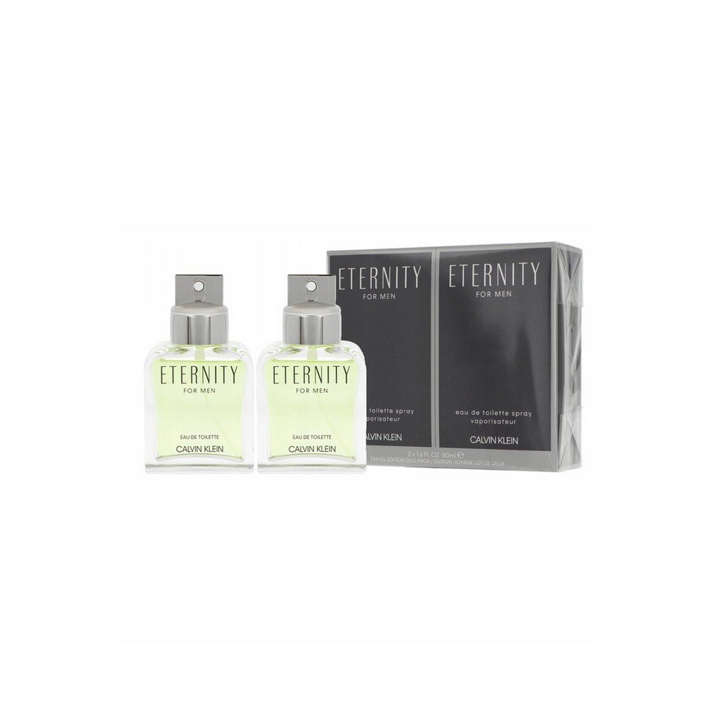 Calvin Klein,Calvin Klein Eternity For Men 2 x 50ml EDT,Calvin Klein Eternity For Men 2 x 50ml EDT