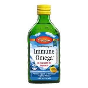 Carlson, Finest Norwegian, Immune Omega, Natural Lemon, 8.4 fl. oz. (250 ml),Carlson, Finest Norwegian, омега для иммунитета, натуральный лимонный вкус, 250 мл (8,4 жидк. унции)