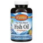 Carlson, The Very Finest Fish Oil, natural orange, 700 mg, 120 soft capsules (350 mg per soft capsule),Carlson,  рыбий жир, с натуральным апельсиновым вкусом, 700 мг, 120 капсул (350 мг в 1 капсуле)