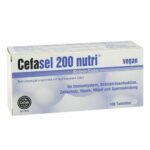 CEFASEL 200 nutri selenium tabs, 120 pcs