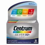 Centrum Silver 50+ multivitamins, 30, Центрум Силвър 50+ мултивитамини