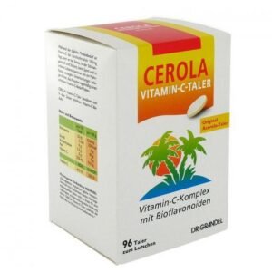 CEROLA Vitamin C Taler Grandel, 96 pcs