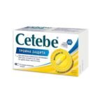Cetebe + zinc + vitamin D, 60, Цетебе + цинк + витамин D