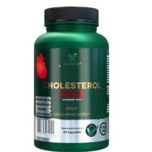 Lanco Nutritions, CHOLESTEROL MAX 60 CAPSULES, CHOLESTEROL MAX 60 KAPSUŁEK