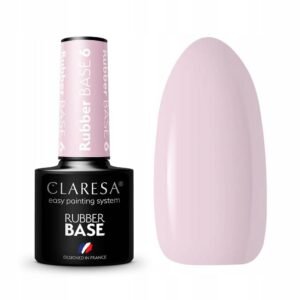 CLARESA RUBBER BASE Pink 6, 5ml