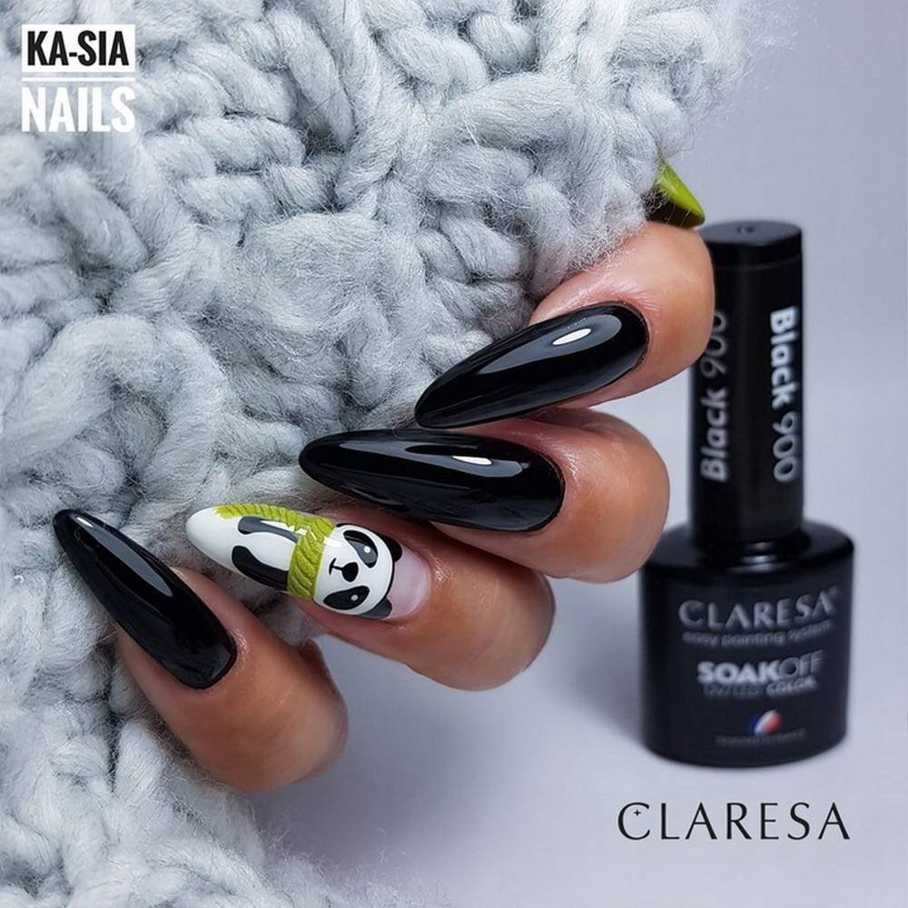 Claresa Soak Off UV/LED Black 900, 5ml - Imagen 3