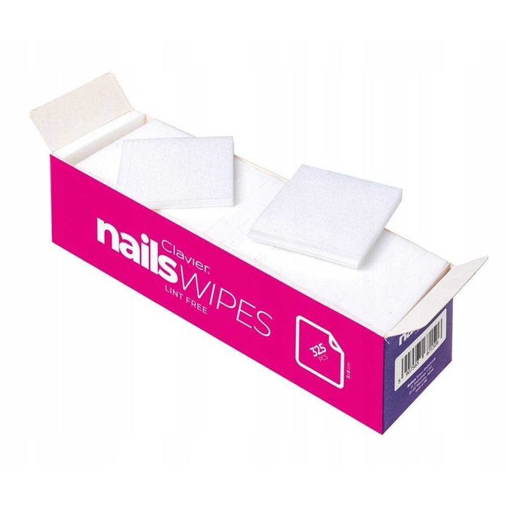 Clavier Nail Wipes, 325 szt. - Imagen 2