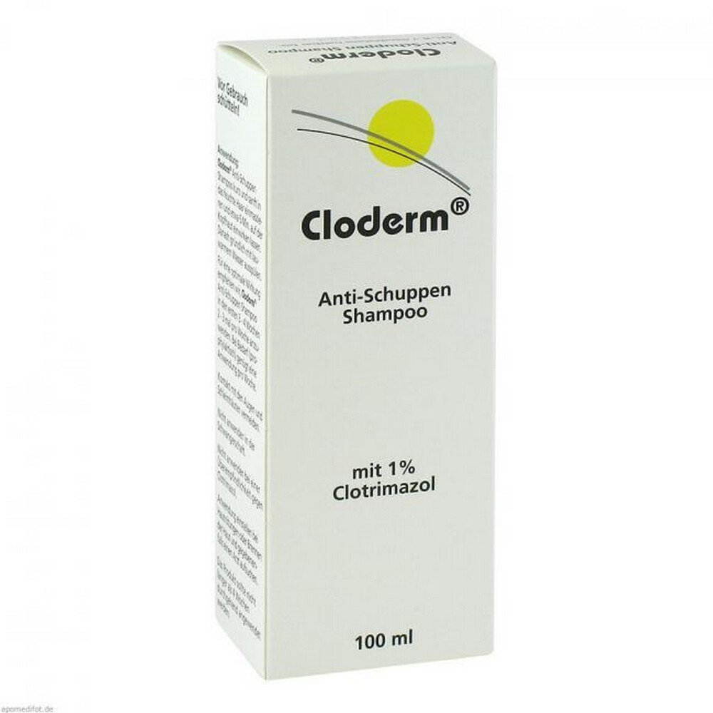 CLODERM anti-dandruff shampoo, 100 ml