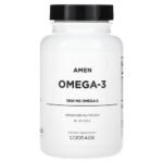 Codeage, Amen, Omega-3, 1,500 mg, 90 soft capsules (1,500 mg per soft capsule),Codeage, Amen, омега-3, 1500 мг, 90 капсул (1500 мг в 1 капсуле)
