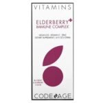 Codeage, Vitamins, Elderberry & Immune Complex, Blueberry & Raspberry, 4 fl oz (120 ml),Codeage, Vitamins, бузина и иммунный комплекс, голубика и малина, 120 мл (4 жидк. Унции)