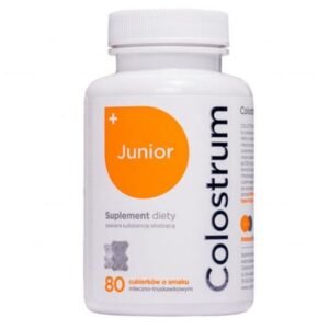 Colostrum Junior with Probiotics Milk-Strawberry Teddy Bears 80 pcs.