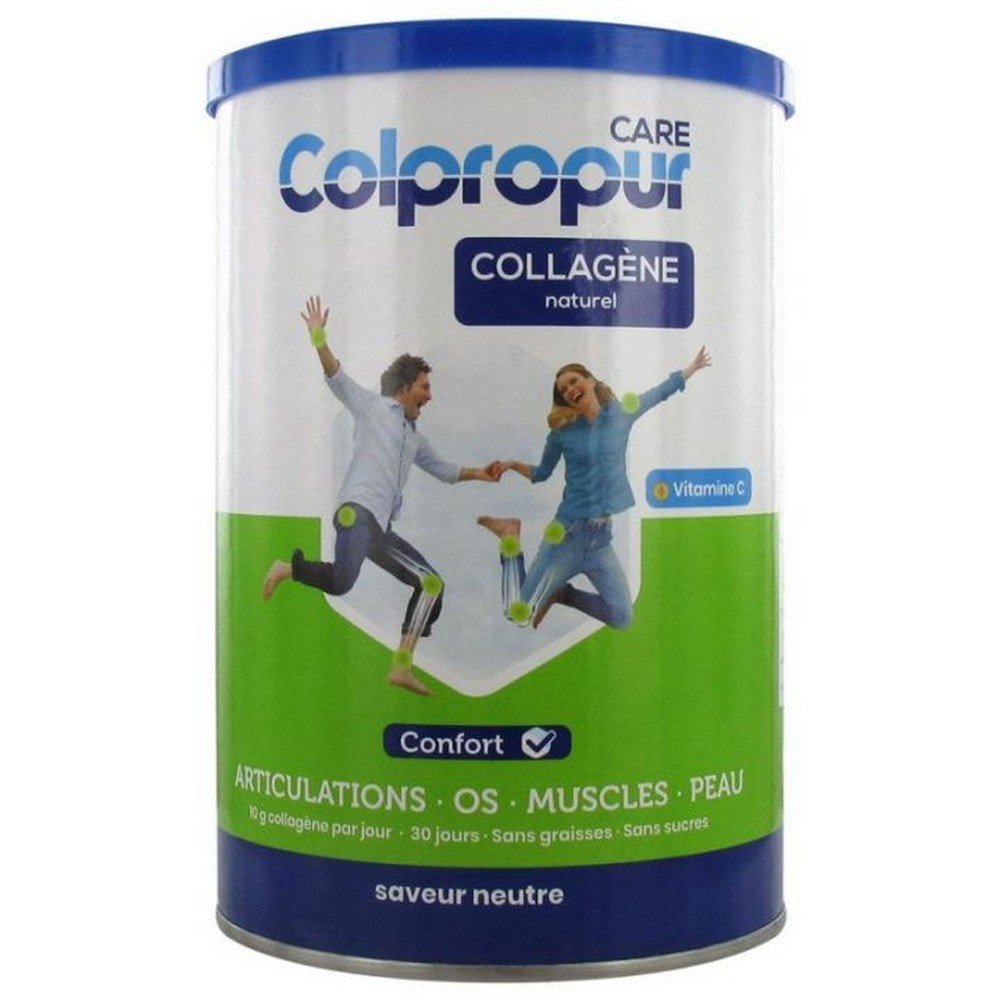 Colpropur Care Hydrolyzed collagen + vitamin C 300g,Care Collagène hydrolysé + vitamine C 300g