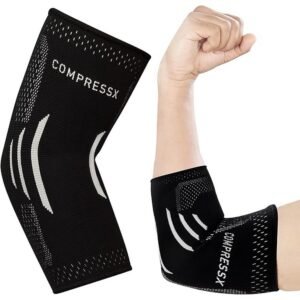 Compress Pro Large Elbow Support (1 Piece),Compress Pro Duża Opaska na Łokieć (1 Sztuka)