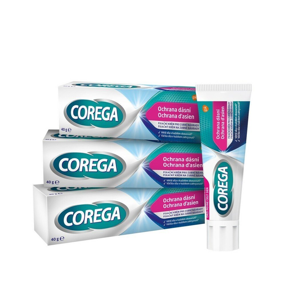 COREGA Gum protection fixation cream 3 x 40 g