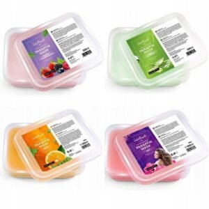 isabellenails,Cosmetic paraffin 2000ml = 4x500ml MIX OF FRAGRANCES;Parafina kosmetyczna 2000ml = 4x500ml MIX ZAPACHÓW