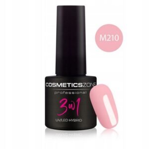 Cosmetics Zone,COSMETICS ZONE HYBRID NAIL POLISH 3IN1 3IN1 8ML M210,COSMETICS ZONE LAKIER HYBRYDOWY 3IN1 3W1 8ML M210