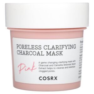 CosRx, Poreless Clarifying Charcoal Beauty Mask, Pink, 3.88 oz (110 g),CosRx, Porenlose klärende Aktivkohlemaske, Pink, 110 g (3,88 oz.)