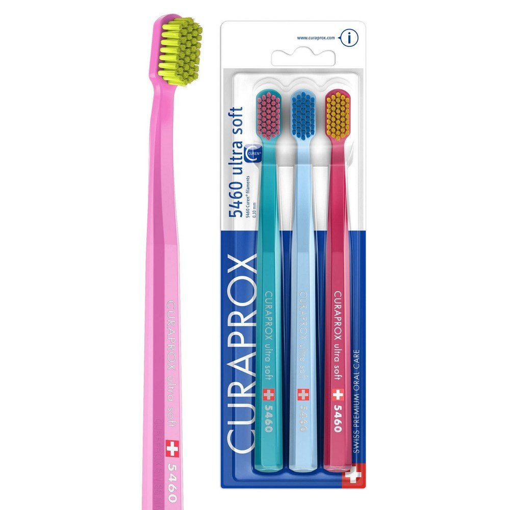 CURAPROX CS toothbrushes 5460 Ultra soft 3 pieces