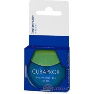 Curaprox DF 846 dental floss for cleaning implants 30 x 1 pc