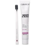 CURAPROX white is black charcoal toothpaste mild + brush, 1 pcs