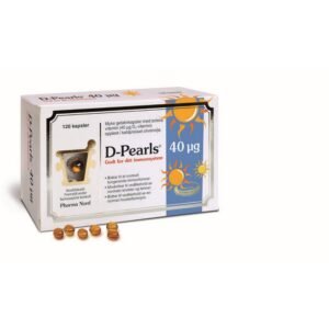 D-Pearls 40 mcg 120