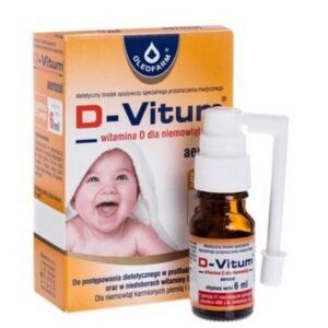 Oleofarm, D-Vitum aerosol 6 ml, Aerozol D-Vitum 6 ml