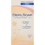 Depilatory Strips Face For Skins Delicate Titanium Dioxide 20 Pieces