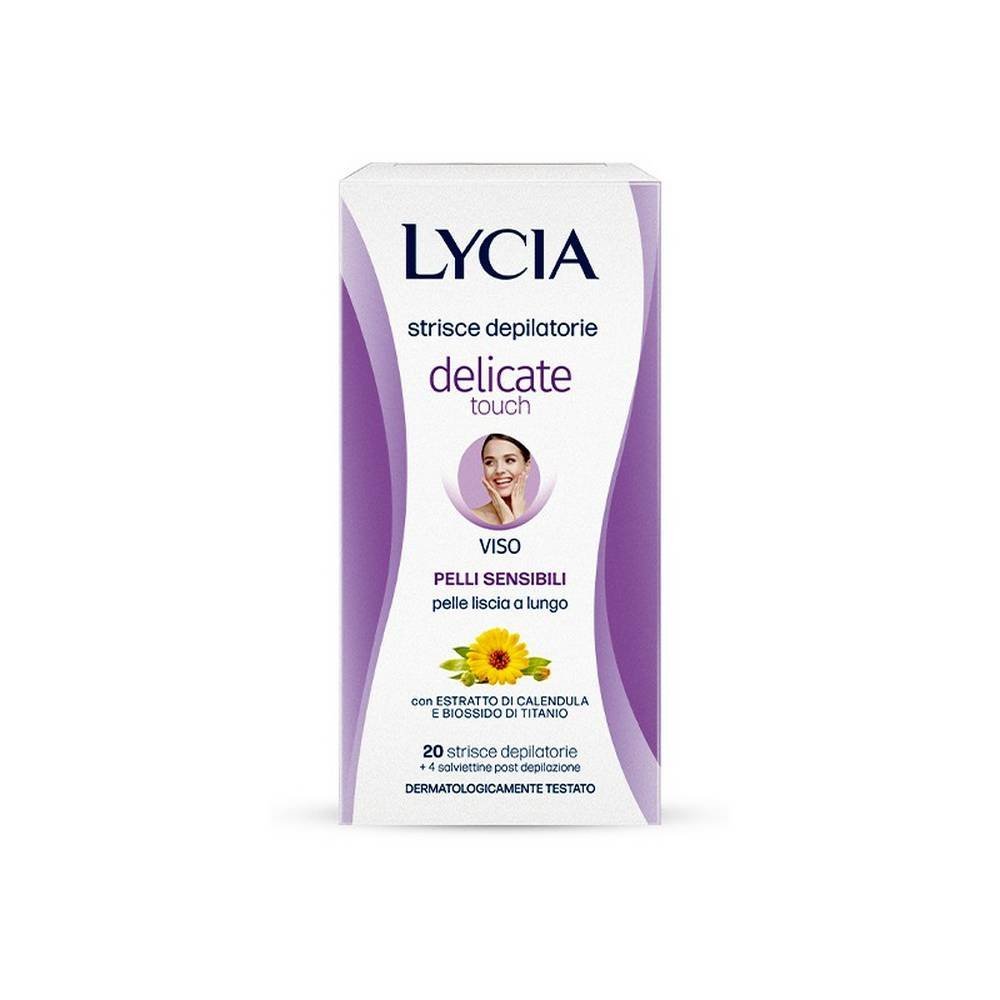 Depilatory Strips For The Face Delicate Perfect Touch 20 Strips