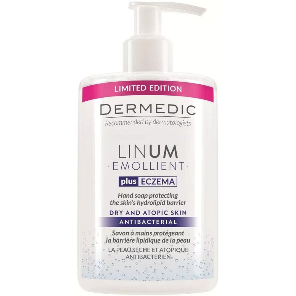 Dermedic LINUM EMOLLIENT Hand soap protecting the skin's lipid barrier 300 ml