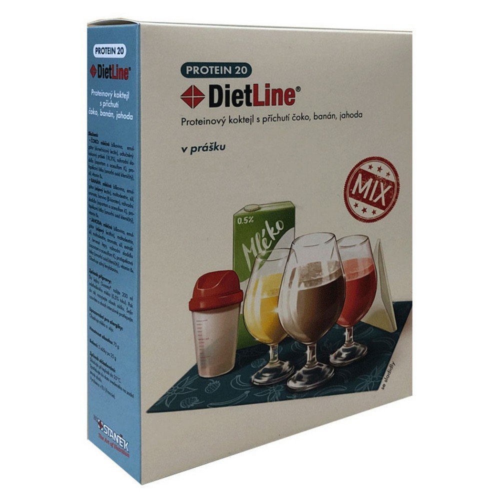 DIETLINE Protein 20 cocktail mix 3 bags