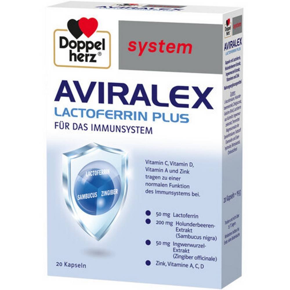 Doppelherz system Aviralex, 20, Doppelherz system Авиралекс