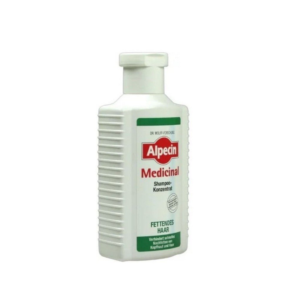 Dr. Kurt Wolff Alpecin Medicinal Shampoo-Konzentrat fettendes Haar 200 ml,Dr. Kurt Wolff Alpecin Medicinal shampoo concentrate greasy hair 200 ml,Alpecin