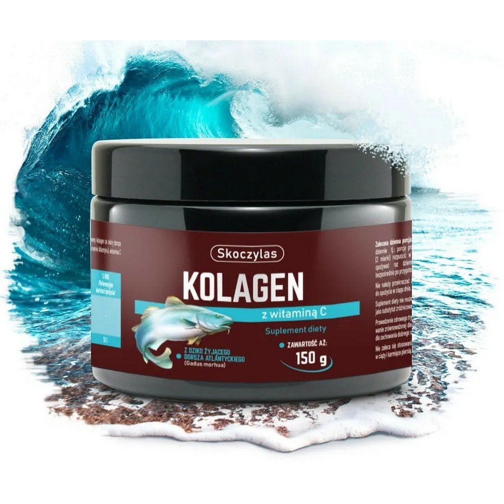 Dr Marek Skoczylas Collagen 150g, Atlantic Wild Cod, FREE P&P,Dr Marek Skoczylas Kolagen 150g, Dziki Dorsz Atlantycki, DOSTAWA GRATIS