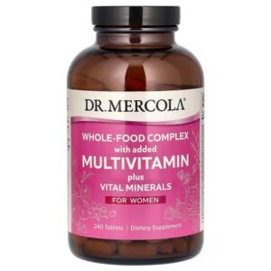 Dr. Mercola, Whole-Food Complex with additional multivitamin plus vital minerals, for women, 240 tablets,Dr. Mercola, Whole-Food Complex mit zusätzlichem Multivitamin plus lebenswichtigen Mineralstoffen, für Frauen, 240 Tabletten