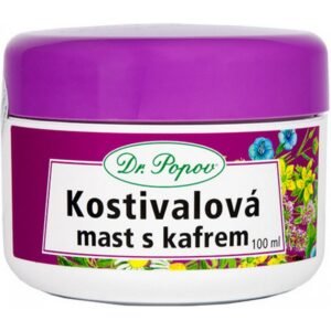 Dr.Popov s.r.o.,Dr. Popov Kostival ointment with camphor 100 ml,Dr. Popov Kostivalová mast s kafrem 100 ml