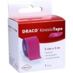 DRACO KINESIOTAPE 5 cmx5 m pink, 1 piece