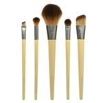 EcoTools, Start The Day Beautifully Brush Set, 5 Piece Set & Storage Tin,EcoTools, "Wunderschöner Start in den Tag"-Pinselset, 5-teiliges Set & Aufbewahrungshülle