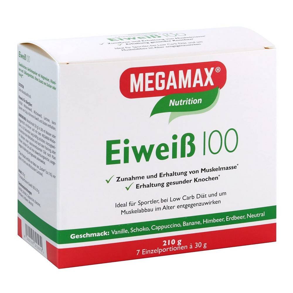 EGG WHITE 100 Mix Combi Megamax Powder, 7X30 g