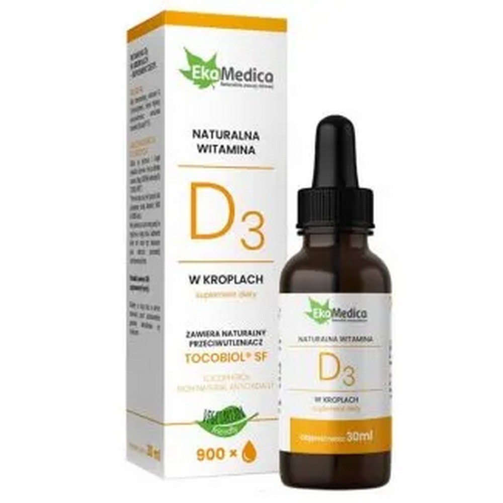Ekamedica Vitamin D3 drops 30 ml