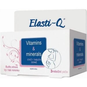 Elasti-Q Sustained Release Vitamins & Minerals 90, Elasti-Q Vitamins & Minerals s postupným uvolňováním 90