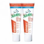 ELMEX Junior toothpaste double pack, 2X75 ml