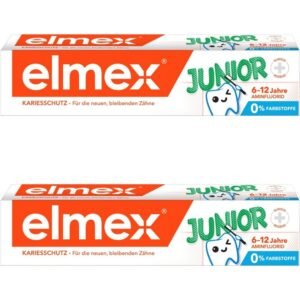 ELMEX Junior Toothpaste for children aged 6-12 years 2x 75 ml